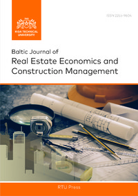 Baltic Journal of Real Estate Economics and Construction Management